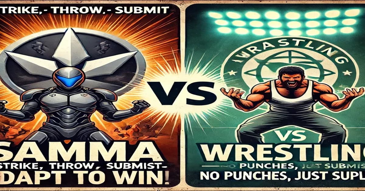 Cover Image for Samma vs. Wrestling: The Ultimate Showdown
