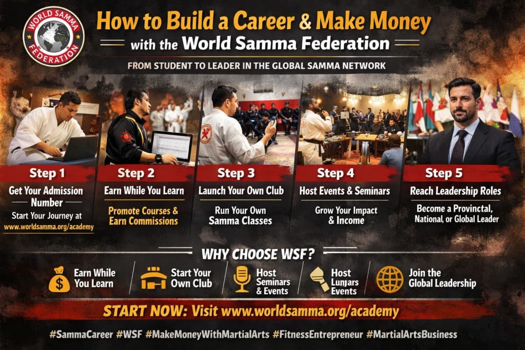 Cover Image for How to Build a Career & Make Money with the World Samma Federation